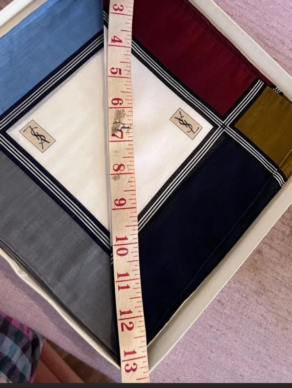 YVES SAINT LAURENT SUMMER SCARFTS (VINTAGE)